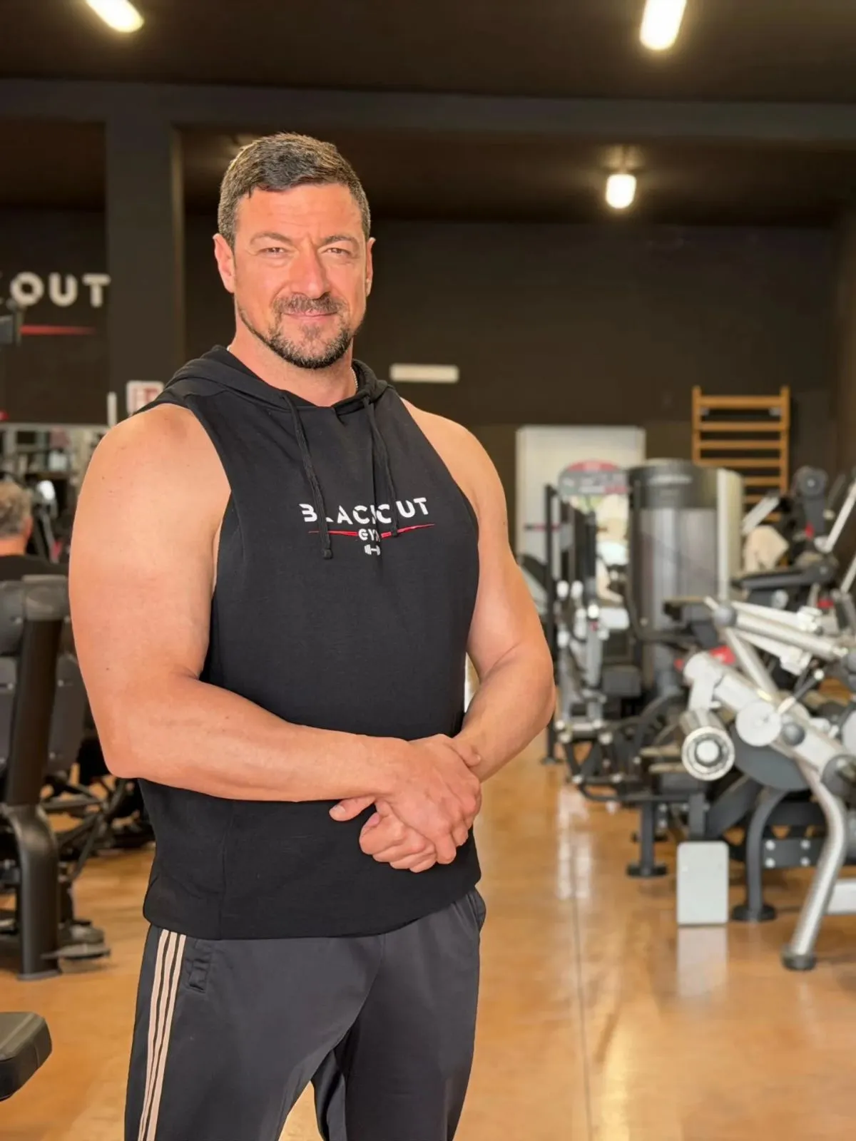 Filippo Rizzello dello staff Blackout Gym a Martano